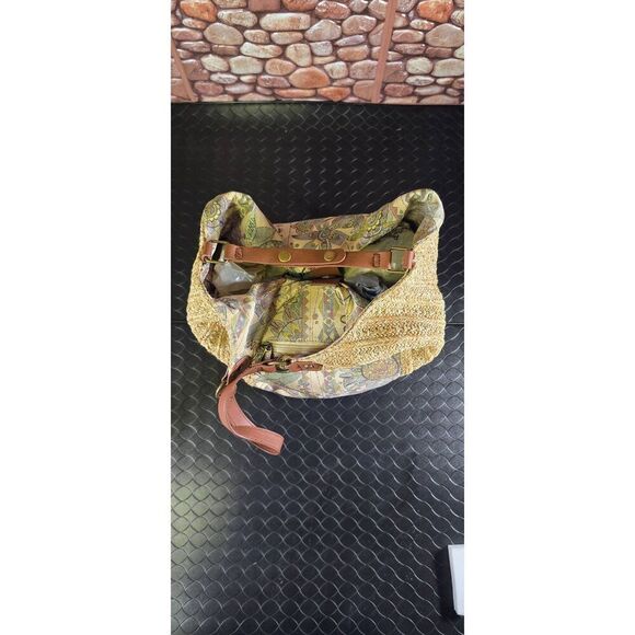 Sakroots Roma Straw Shopper - Picture 4 of 11